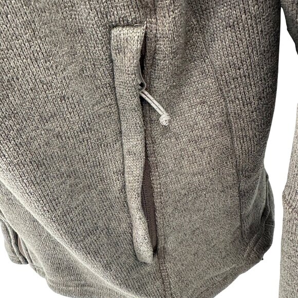 Avalanche Mens Olive Green Zip Pocket & Closure Fleece Jacket Size M - Picture 5 of 13